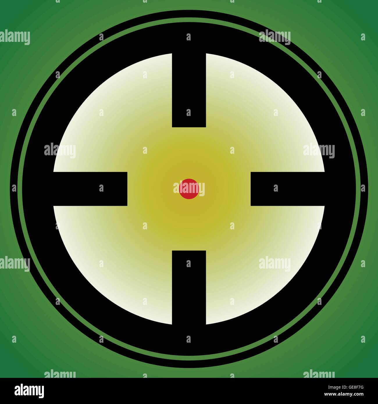Target mark, reticle, crosshair icon for focus, accuracy, targeting ...