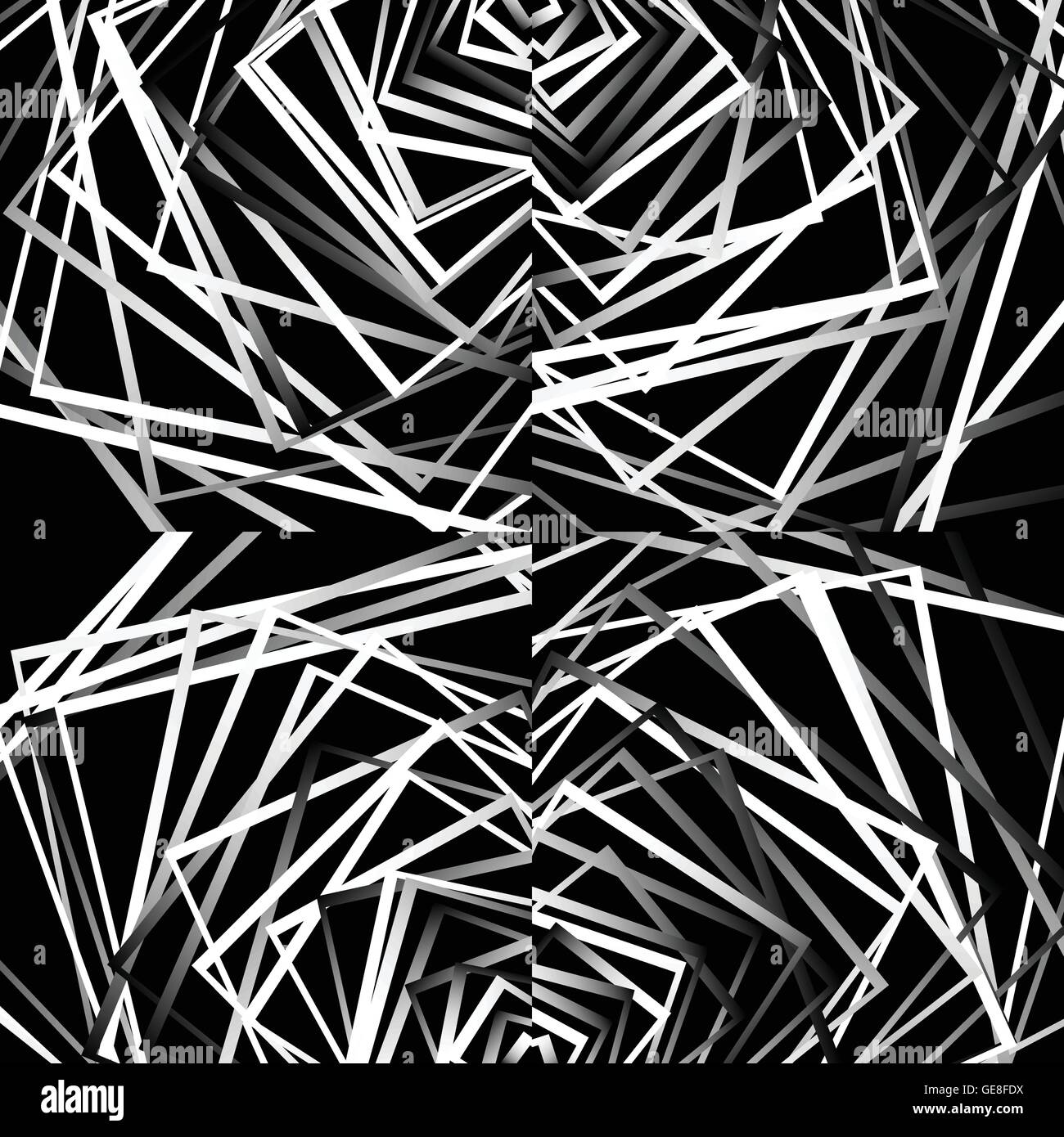 Geometric illustration(s) with random, edgy, irregular lines. Dynamic ...