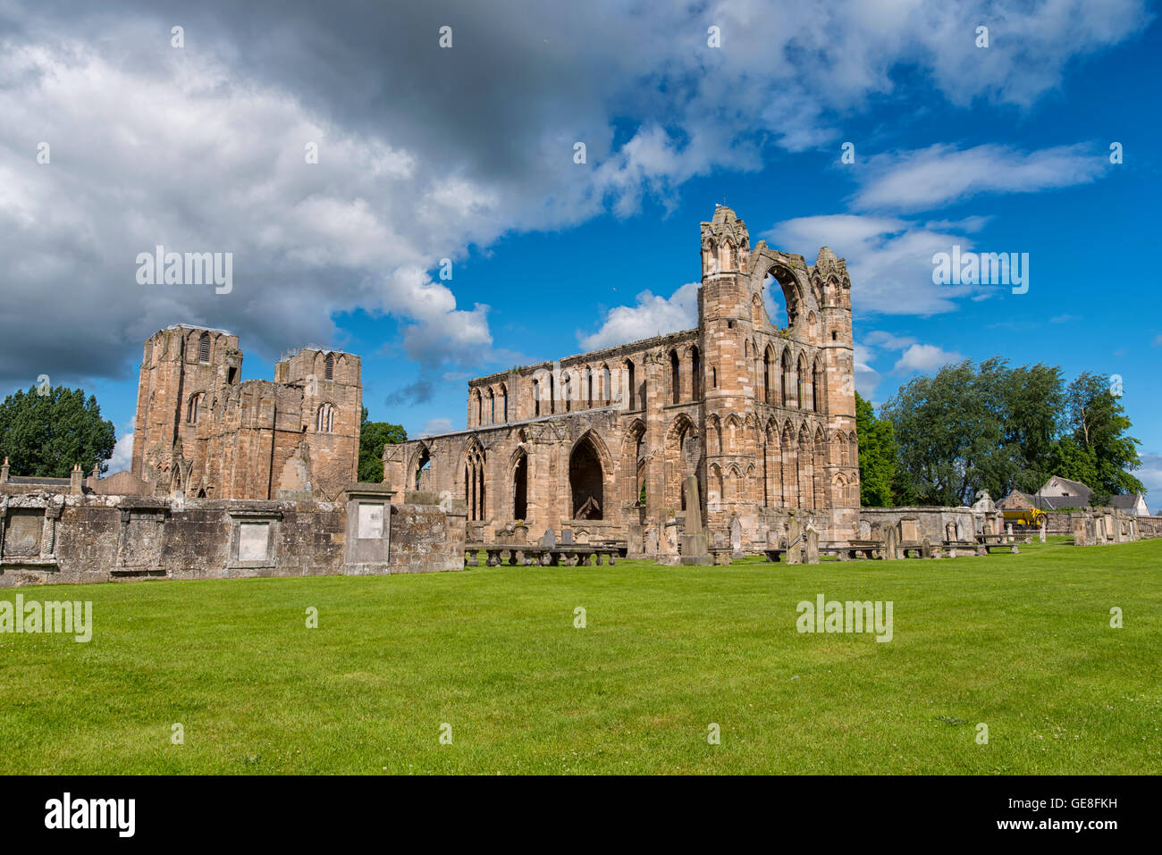 Cathedral in Elgin, Scotland Stock Photo Alamy
