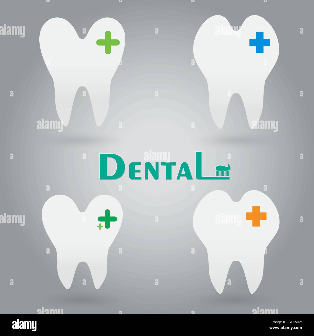 Dental icon set Stock Vector Image & Art - Alamy