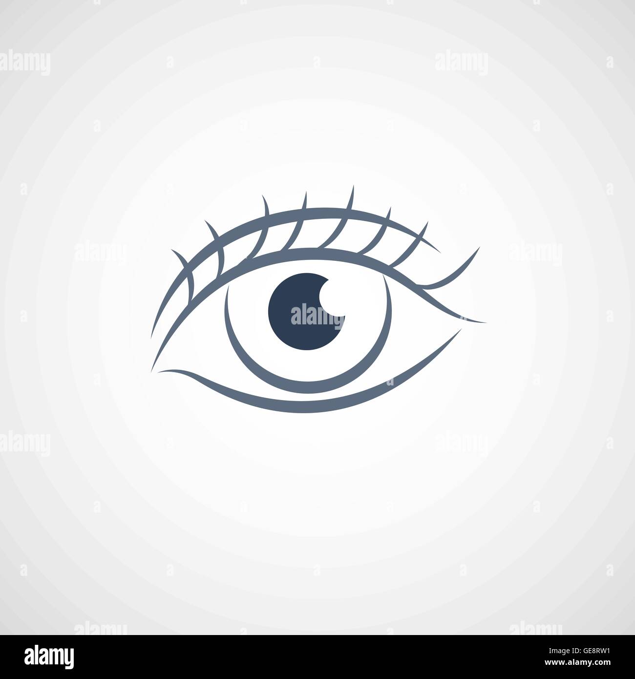 Eye icon - vector Stock Vector Image & Art - Alamy