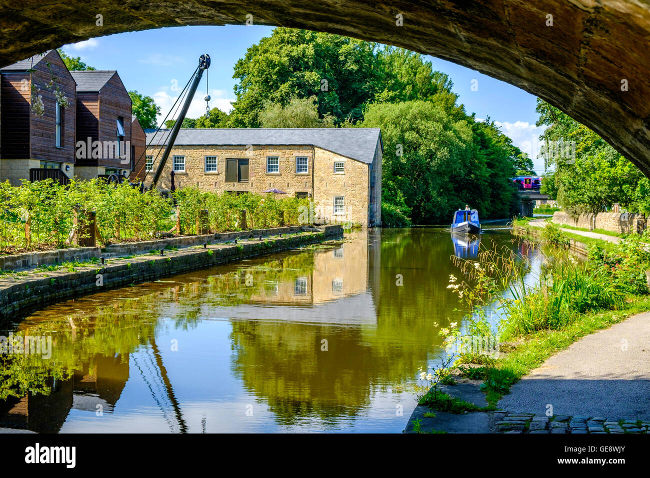 Lancaster Canal Stock Photo