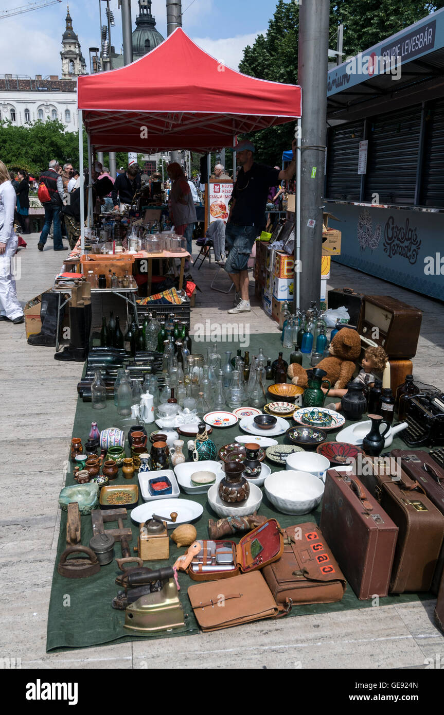 Hungarian bric a brac market hires stock photography and images Alamy
