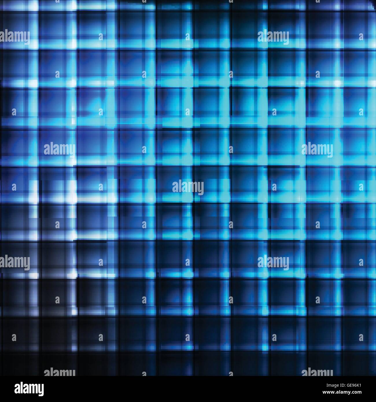 Blue abstract vector background concept with neon lines Stock Vector ...
