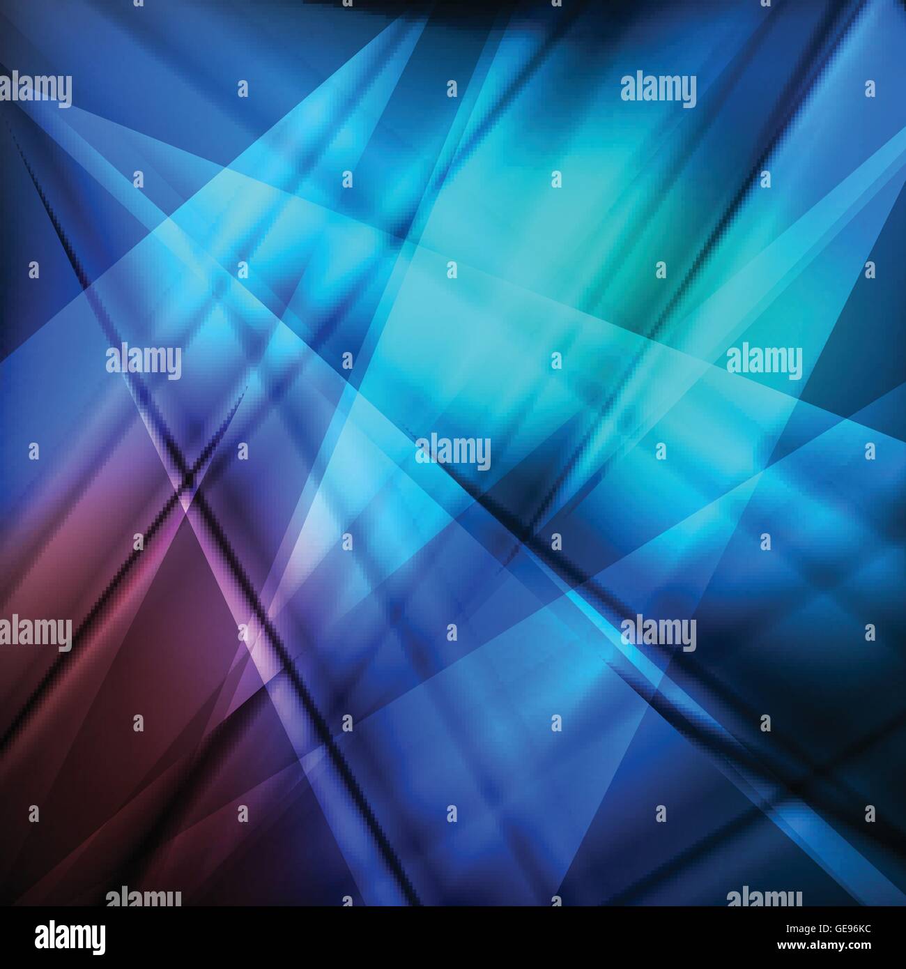 Blue abstract vector background concept with neon lines Stock Vector ...