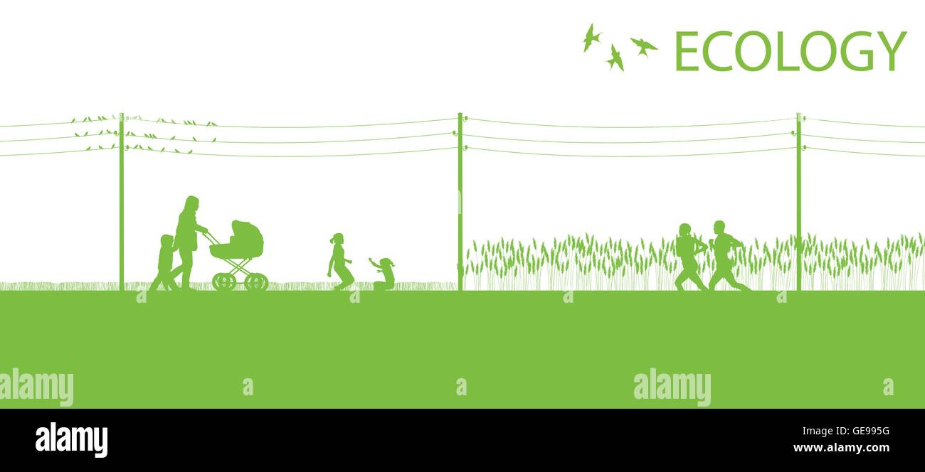 Green ecology planet vector background concept Stock Vector Image & Art ...