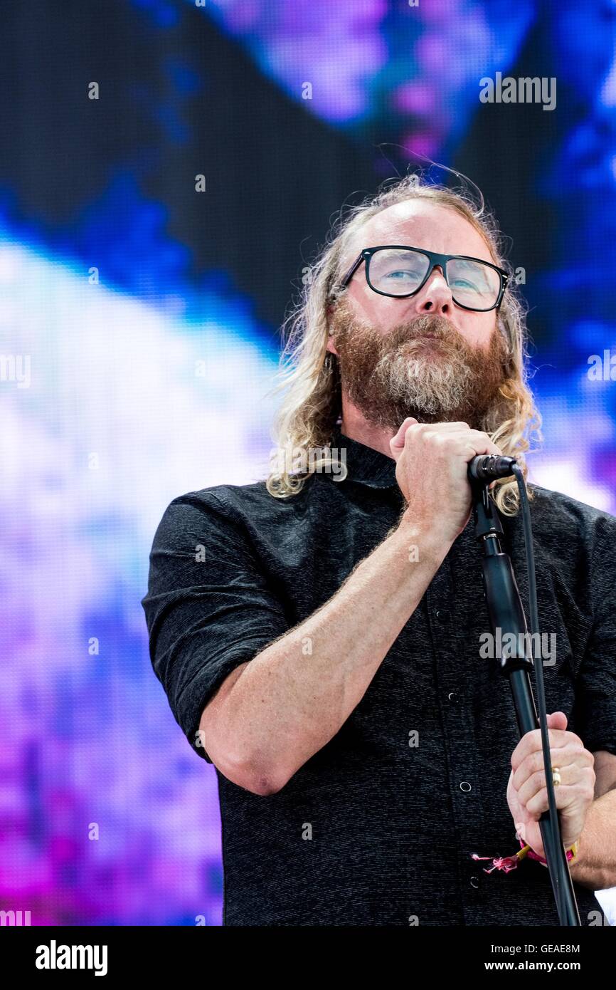 New York NY USA 23rd July 2016 Matt Berninger The National On new-york-ny-usa-23rd-july-2016-matt-berninger-the-national-on
