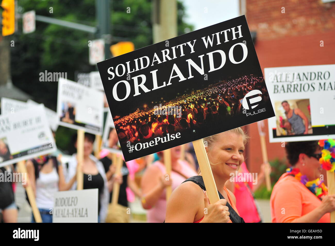 Orlando pride at parade hi-res stock photography and images - Alamy