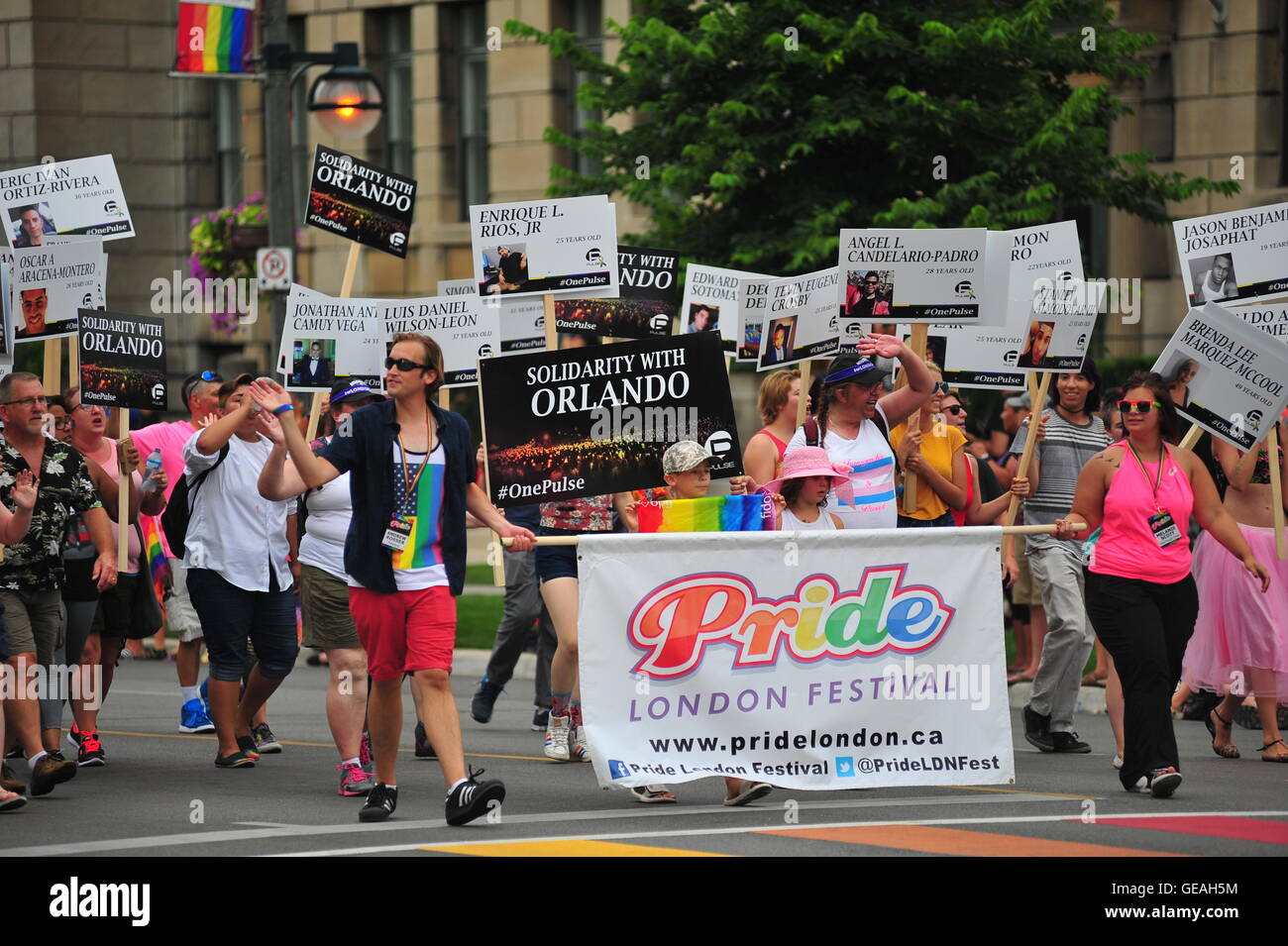 Downtown orlando pride parade hi-res stock photography and images - Alamy