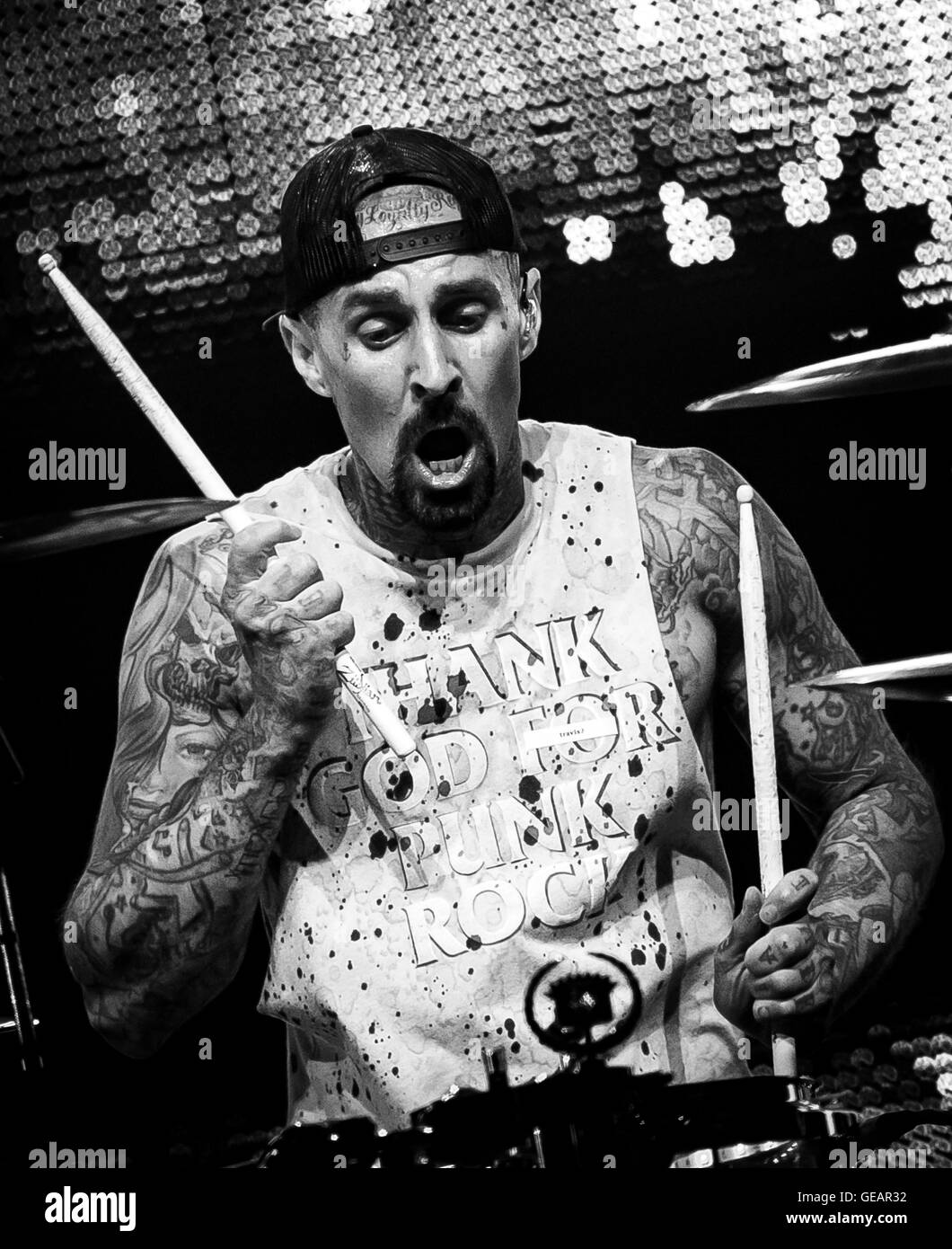 Travis live Black and White Stock Photos & Images - Alamy