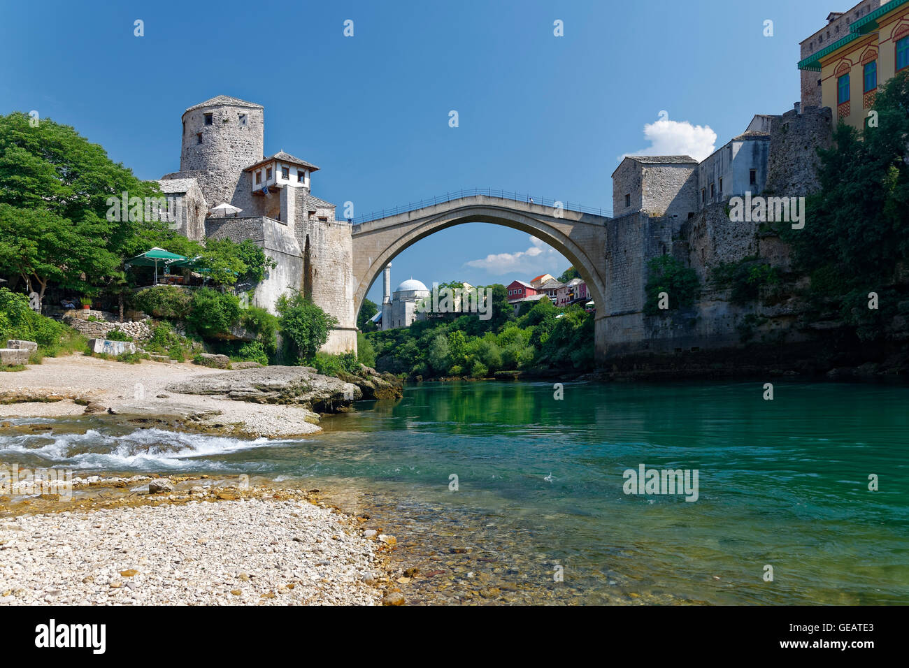 World Famous Architecture 3Dpuzzle  model Mostar bridge Bosnia and Herzegovina