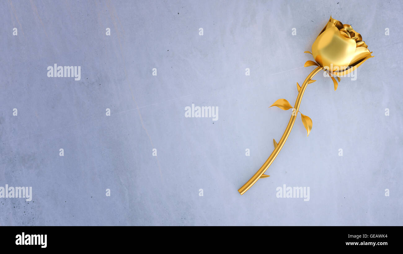 Golden 3d symbol hi-res stock photography and images - Alamy
