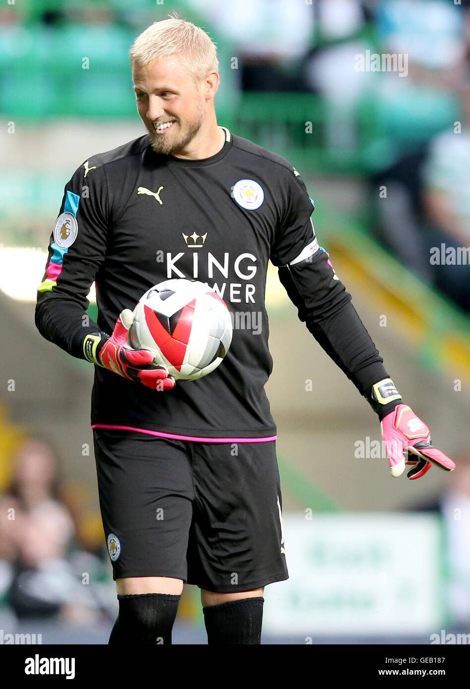 Leicester City goalkeeper Kasper Schmeichel during the 2016
