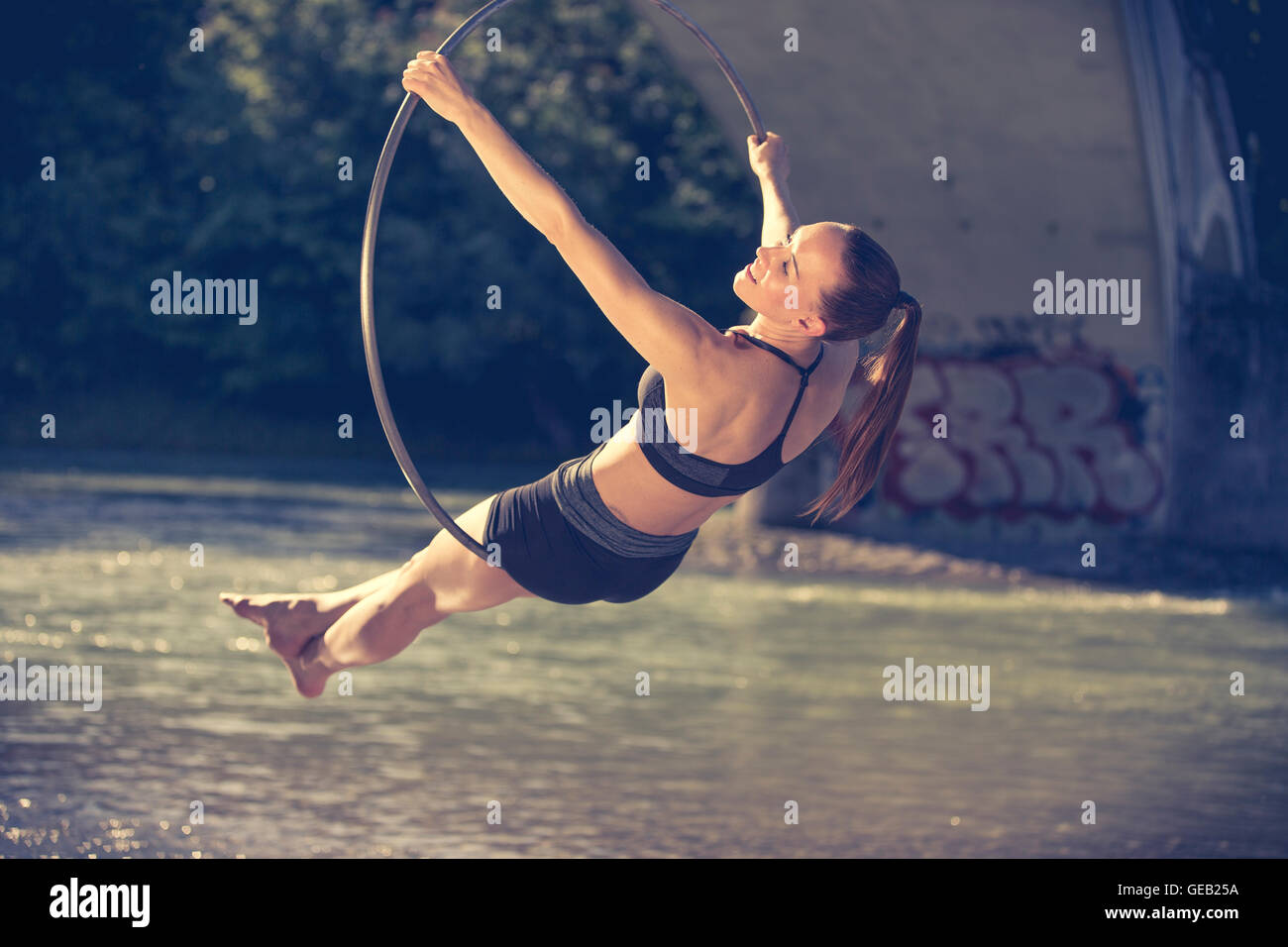 Hoop swing hi-res stock photography and images - Alamy