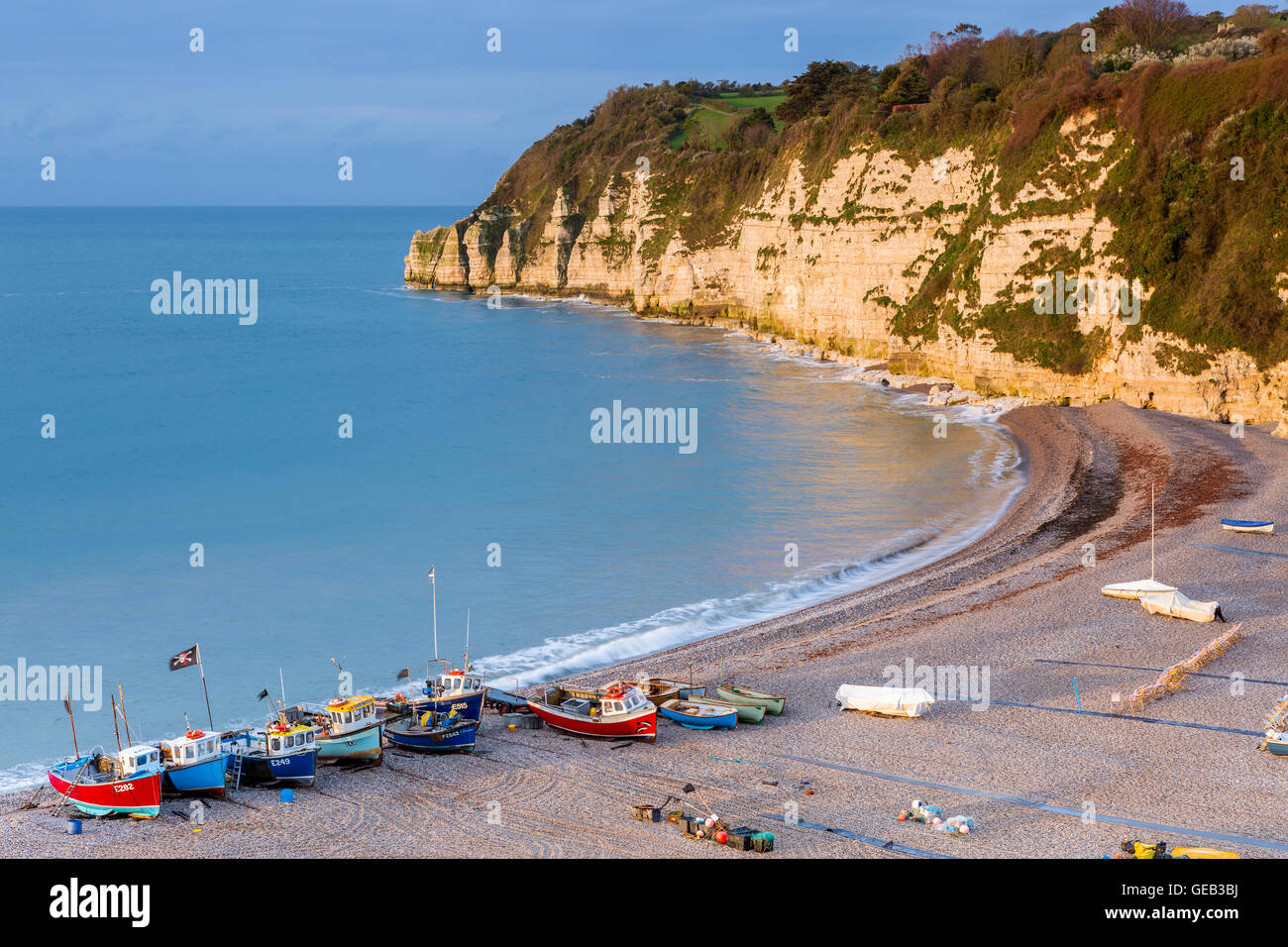 Beer beach, Devon, England, United Kingdom, Europe Stock Photo Alamy