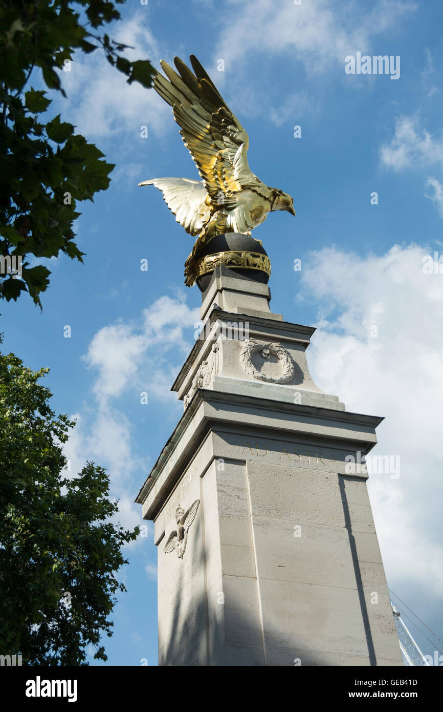 The Royal Air Force Memorial on the Victoria Embankment in London Stock  Photo - Alamy