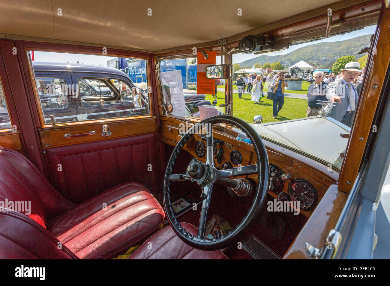 RollsRoyce Sweptail Interior Wood detail  Car Body Design