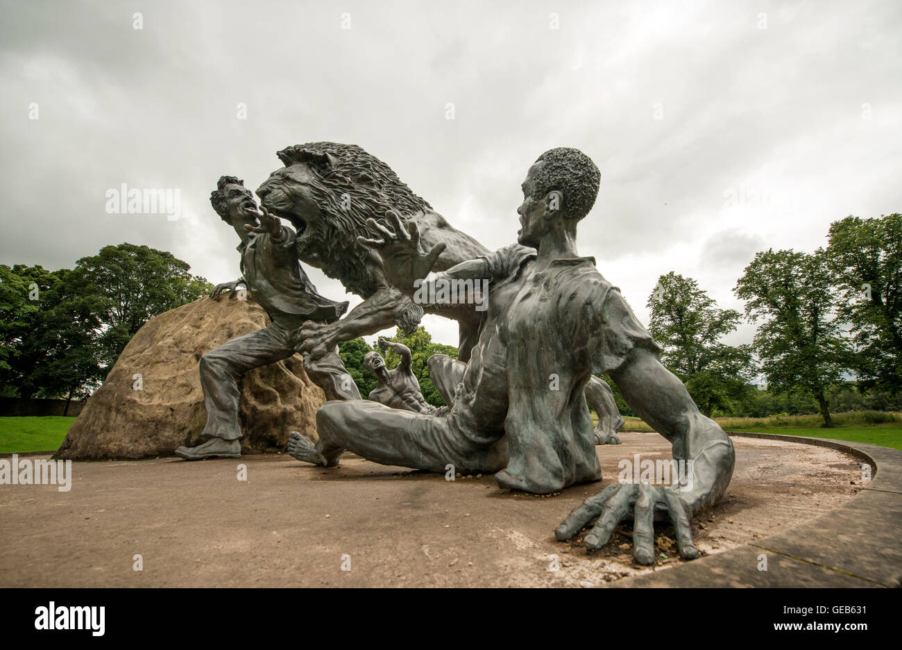 Lion Attack Stock Photos & Lion Attack Stock Images Alamy