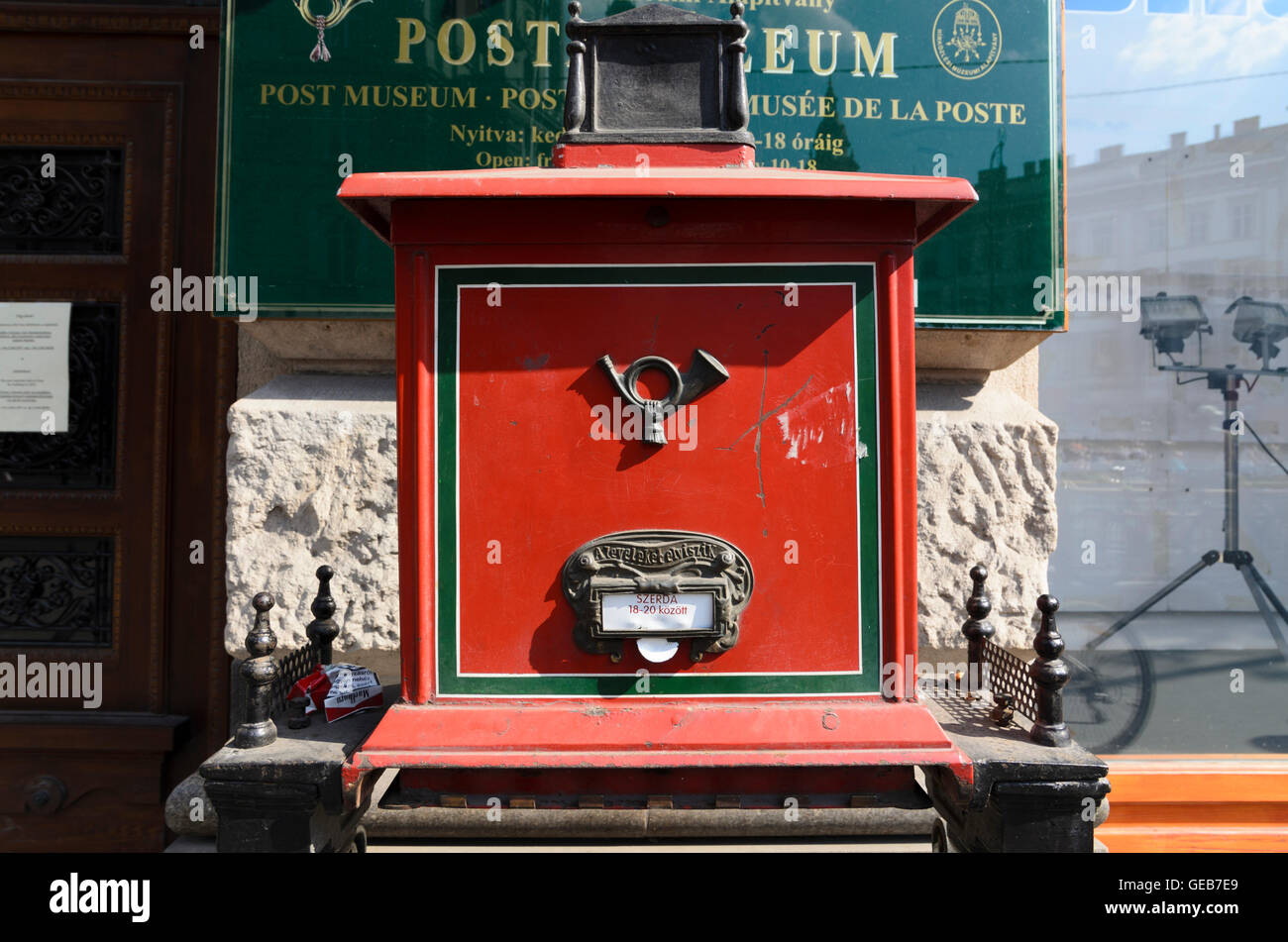 Budapest mailbox hi-res stock photography and images - Alamy