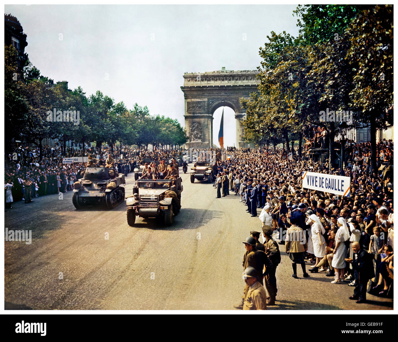 Liberation Of Paris High Resolution Stock Photography and Images - Alamy