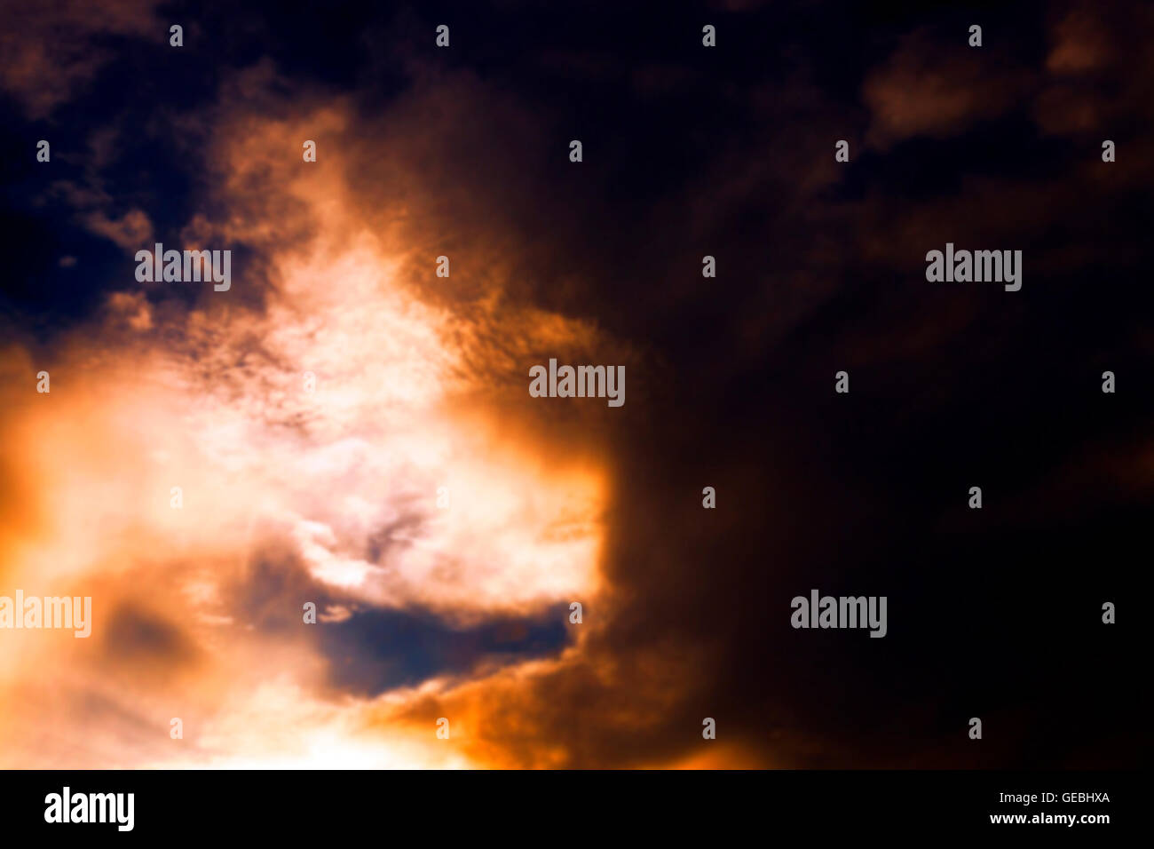 the sky during sunset Stock Photo - Alamy