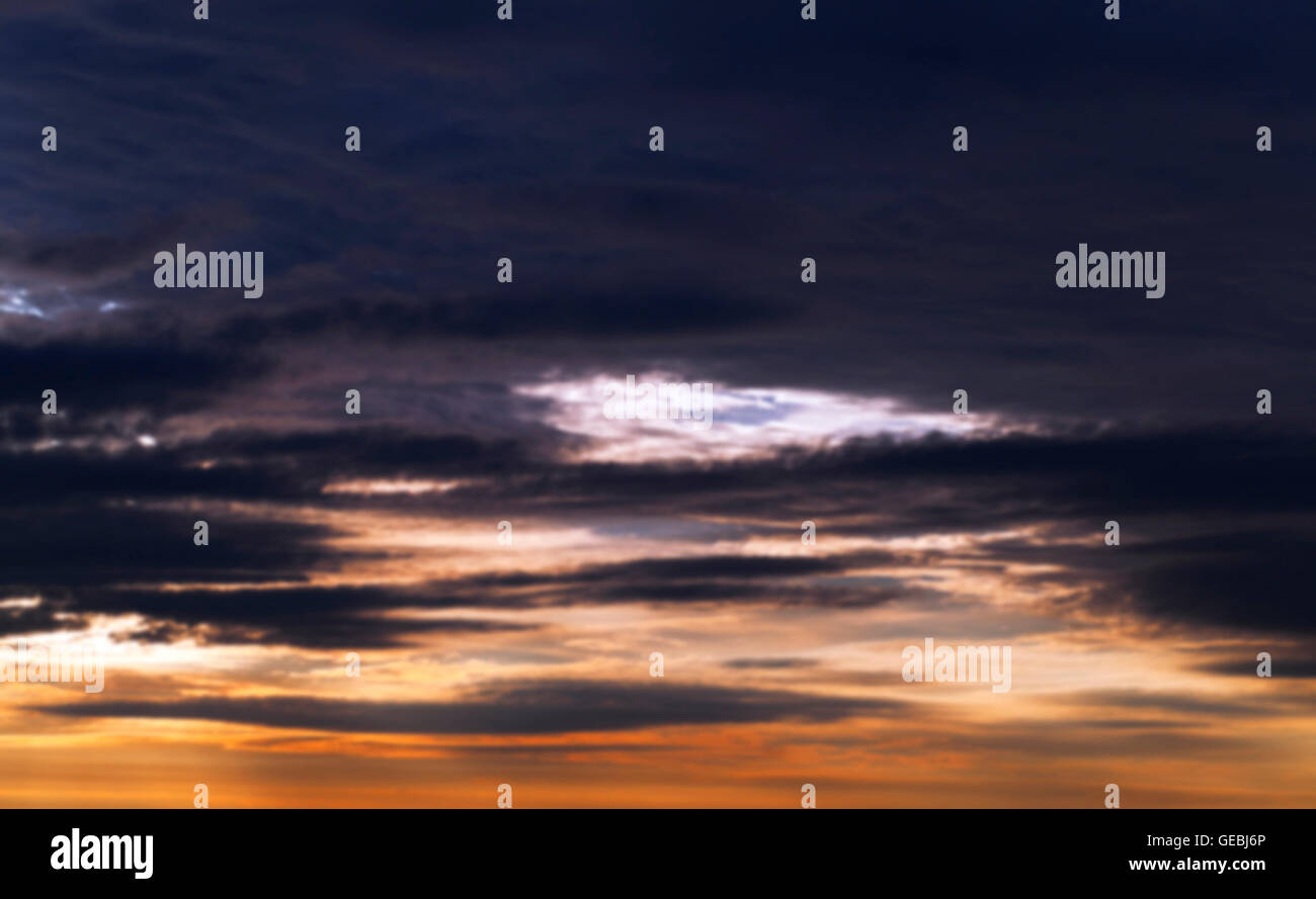 the sky during sunset Stock Photo - Alamy
