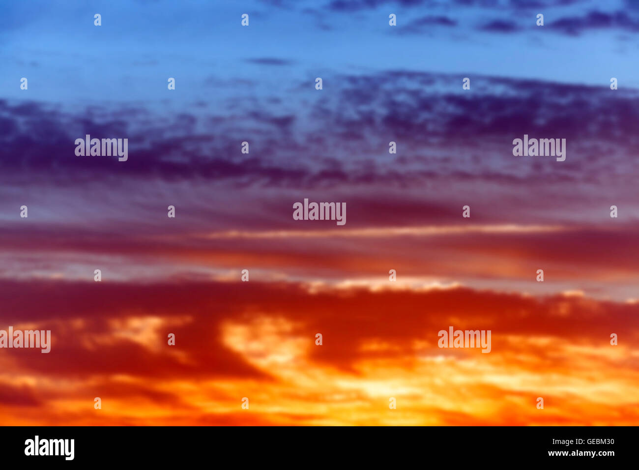 the sky during sunset Stock Photo Alamy