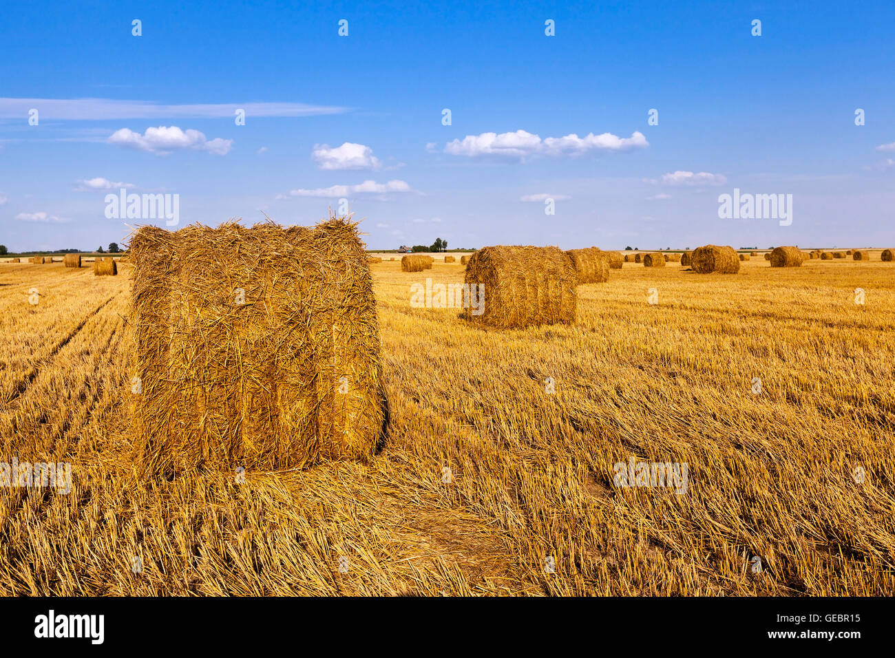 Hay ricks hires stock photography and images Alamy
