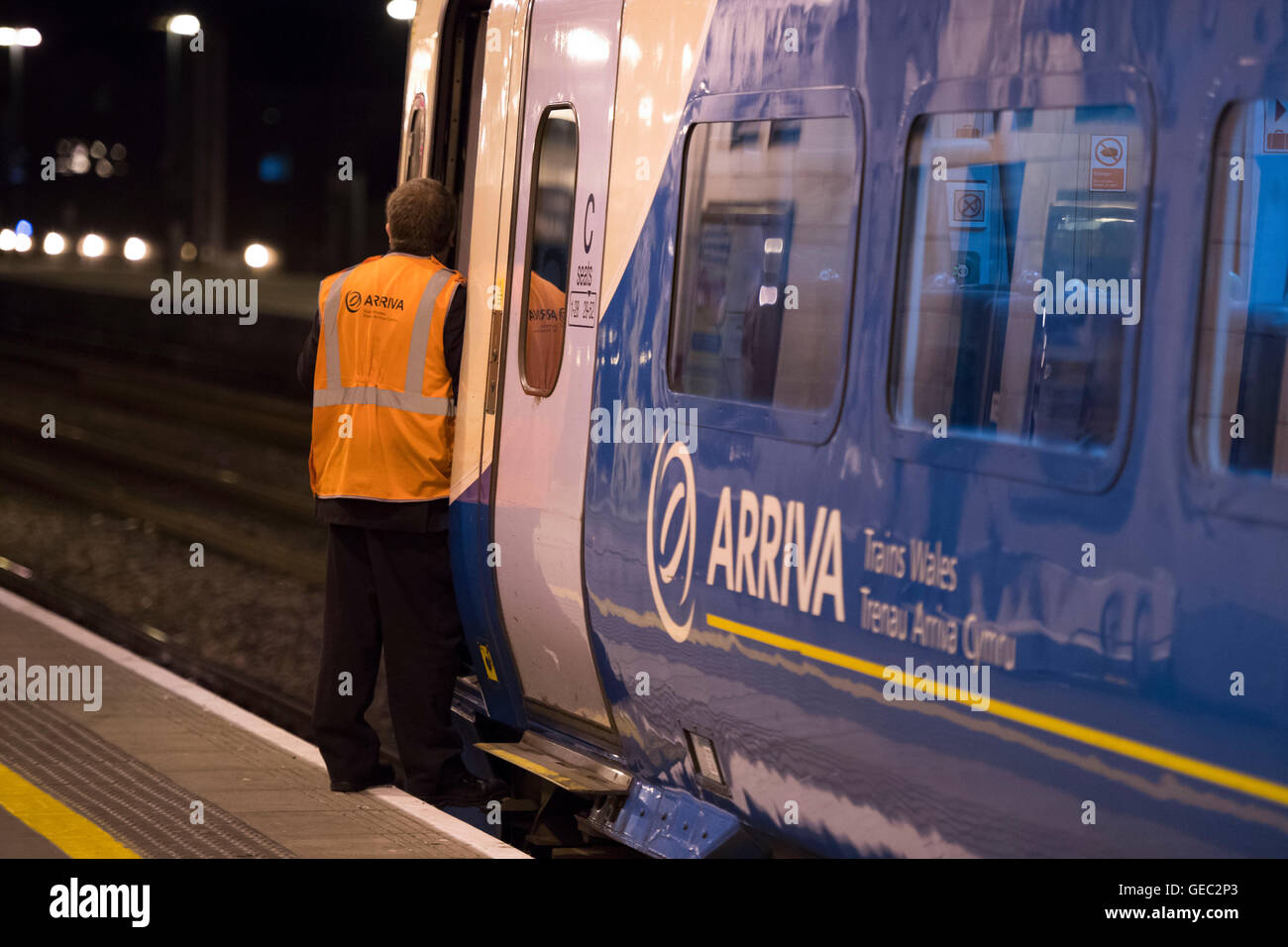 British transport police btp cardiff hi-res stock photography and ...