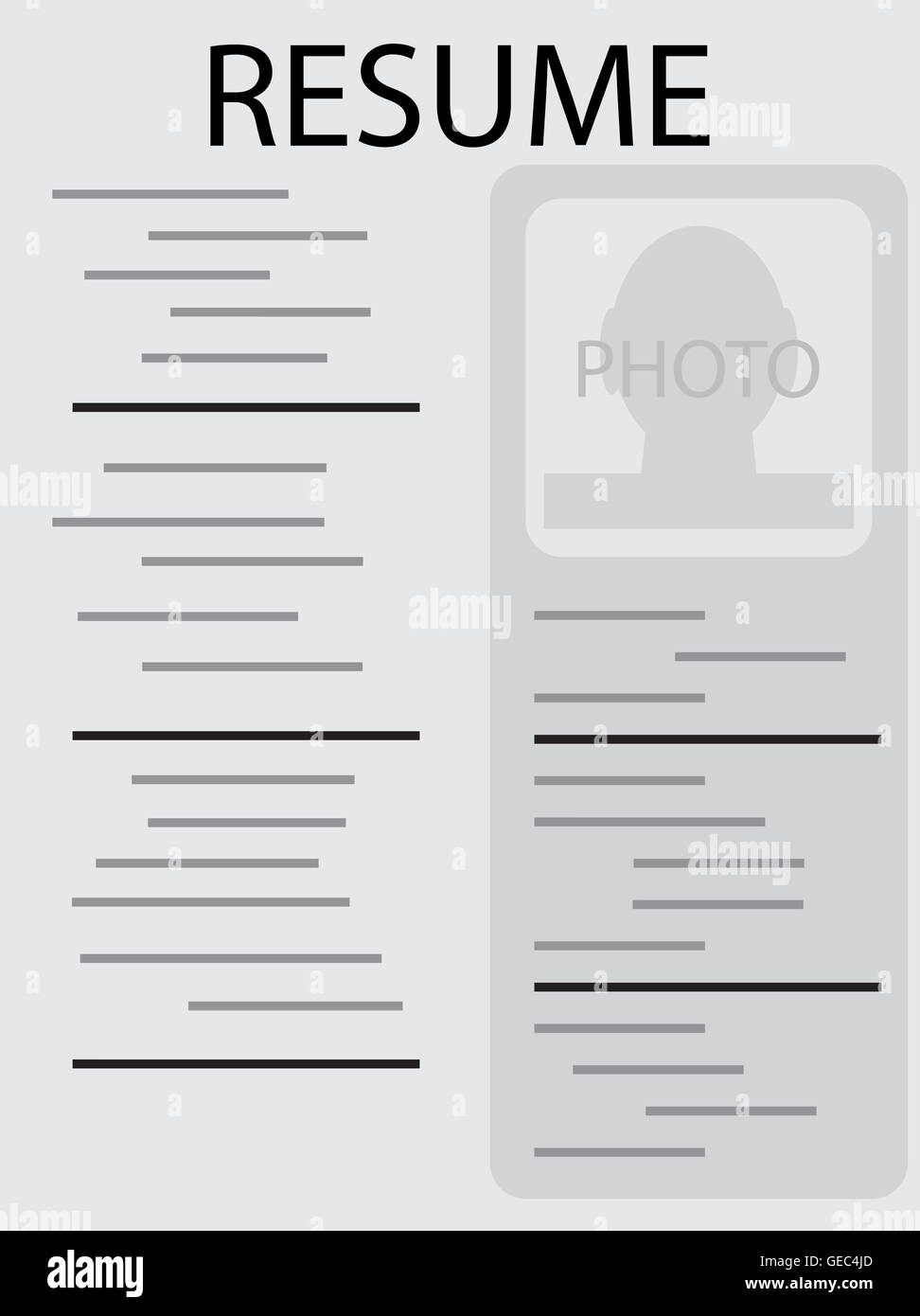 Resume background hi-res stock photography and images - Alamy