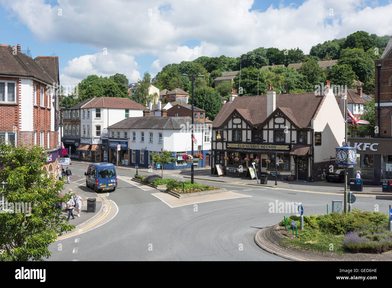 The Square, Caterham, Surrey, England, United Kingdom Stock Photo Alamy