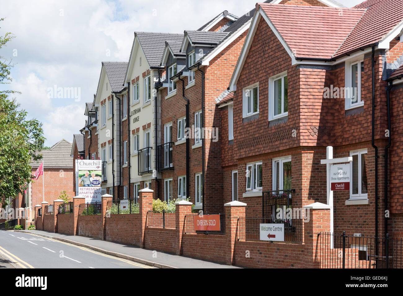 Churchill retirement apartments hires stock photography and images Alamy