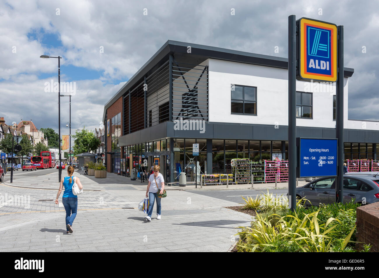 Aldi Supermarket, Brighton Road, Coulsdon, London Borough of Croydon