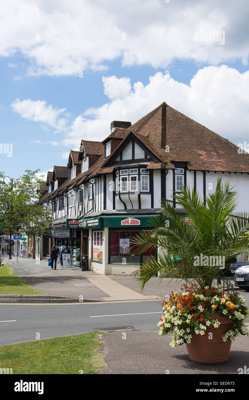 Banstead High Street, Banstead, Surrey, England, United Kingdom Stock Photo