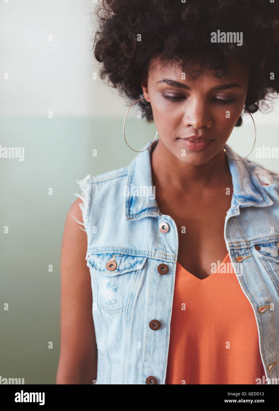 African woman model hi-res stock photography and images - Alamy