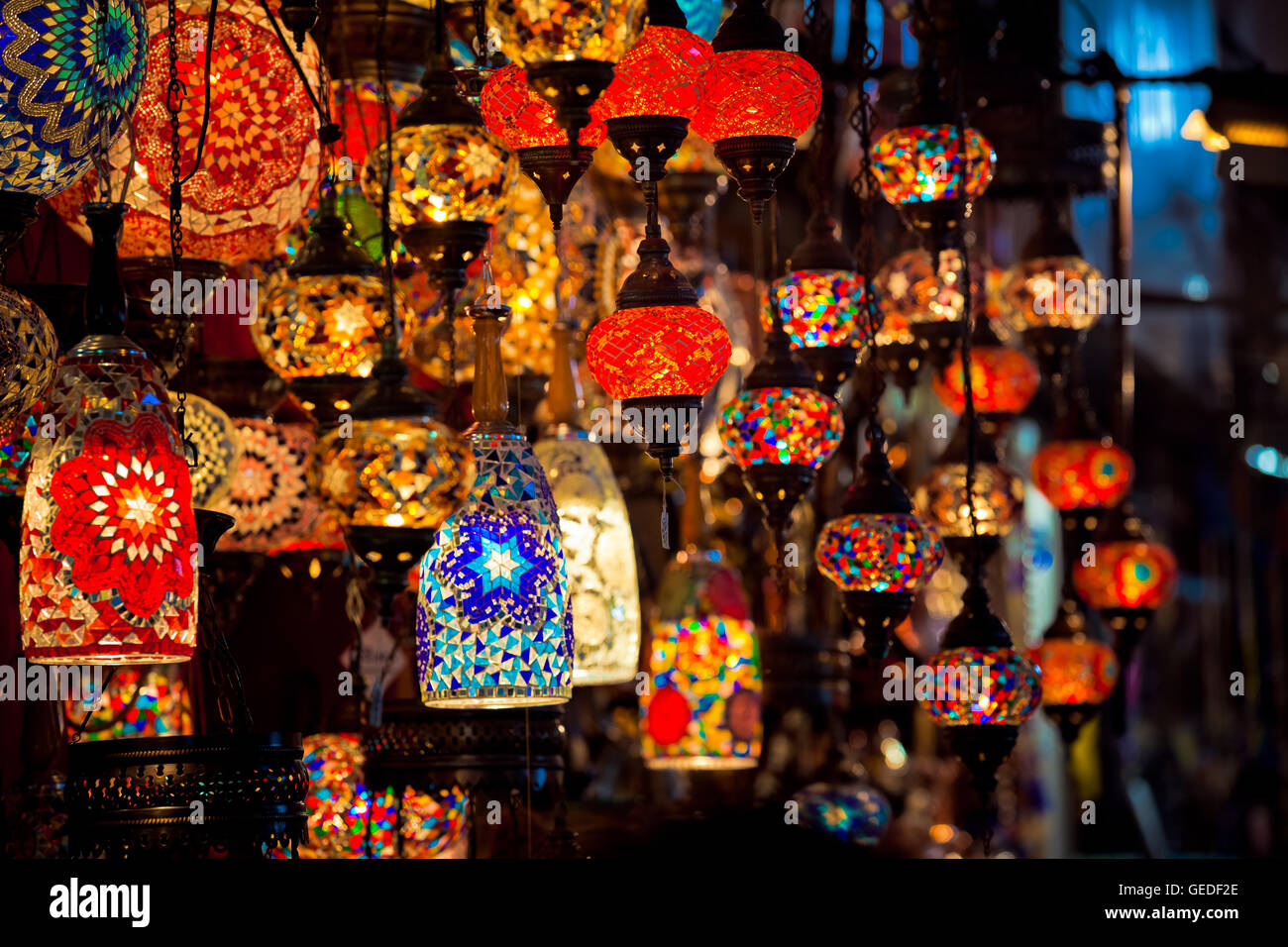 Turkish lamp background hi-res stock photography and images - Alamy
