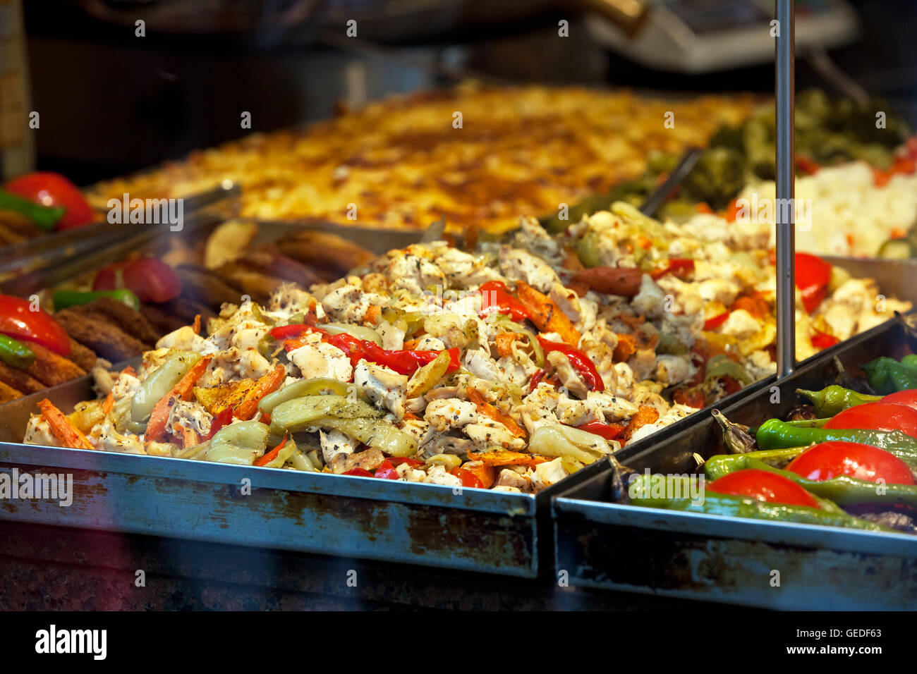 Street food restaurant Stock Photo Alamy