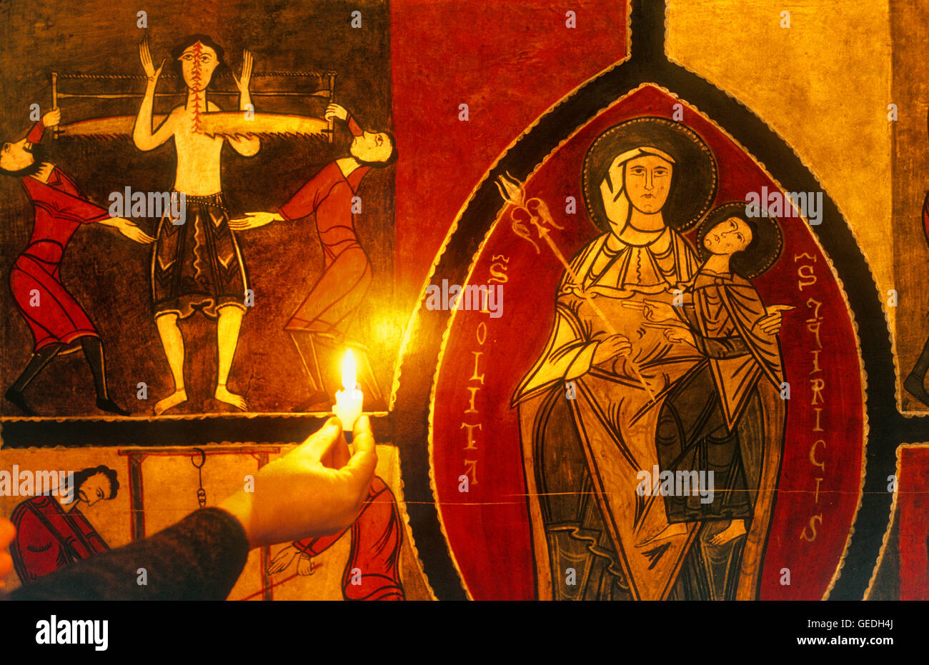 Altar medieval español hi-res stock photography and images - Alamy