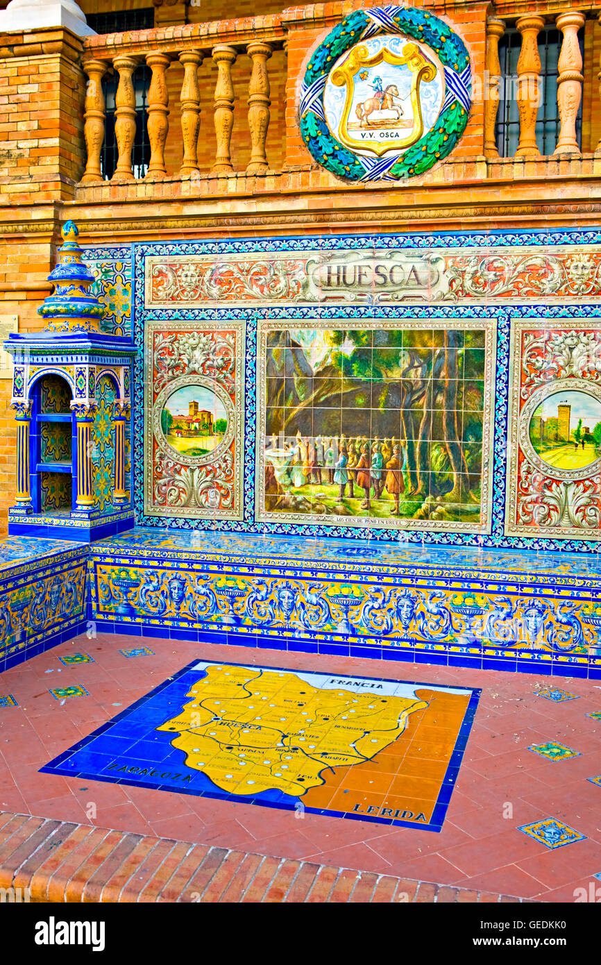 geography / travel, Spain, Andalusia, Sevilla, Alcove of decorated