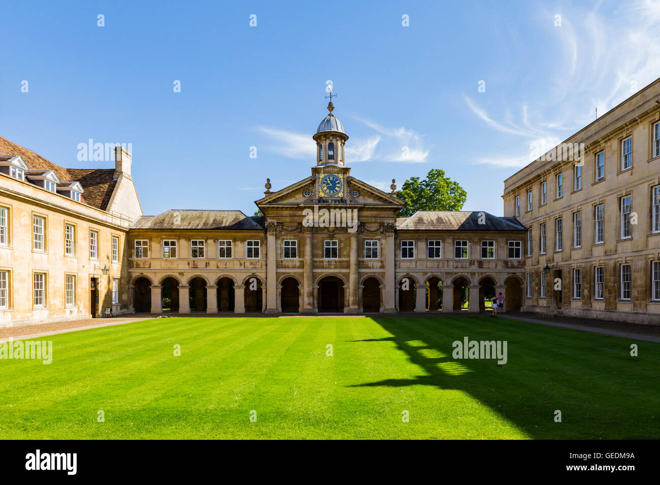 Emmanuel College, University of Cambridge, Cambridge, England, United Kingdom Stock Photo
