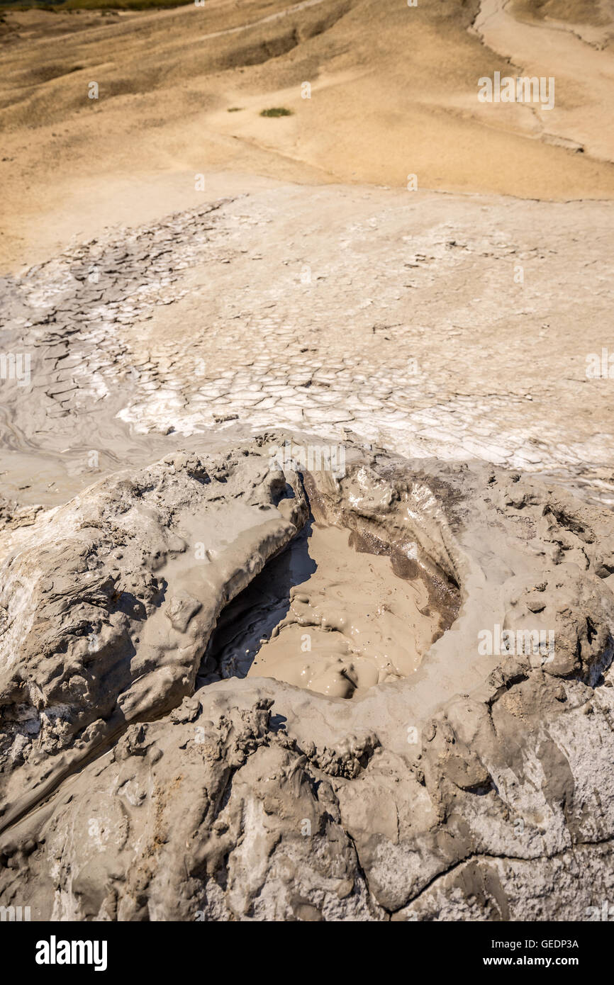 Close up of bubbling mud hole Stock Photo - Alamy
