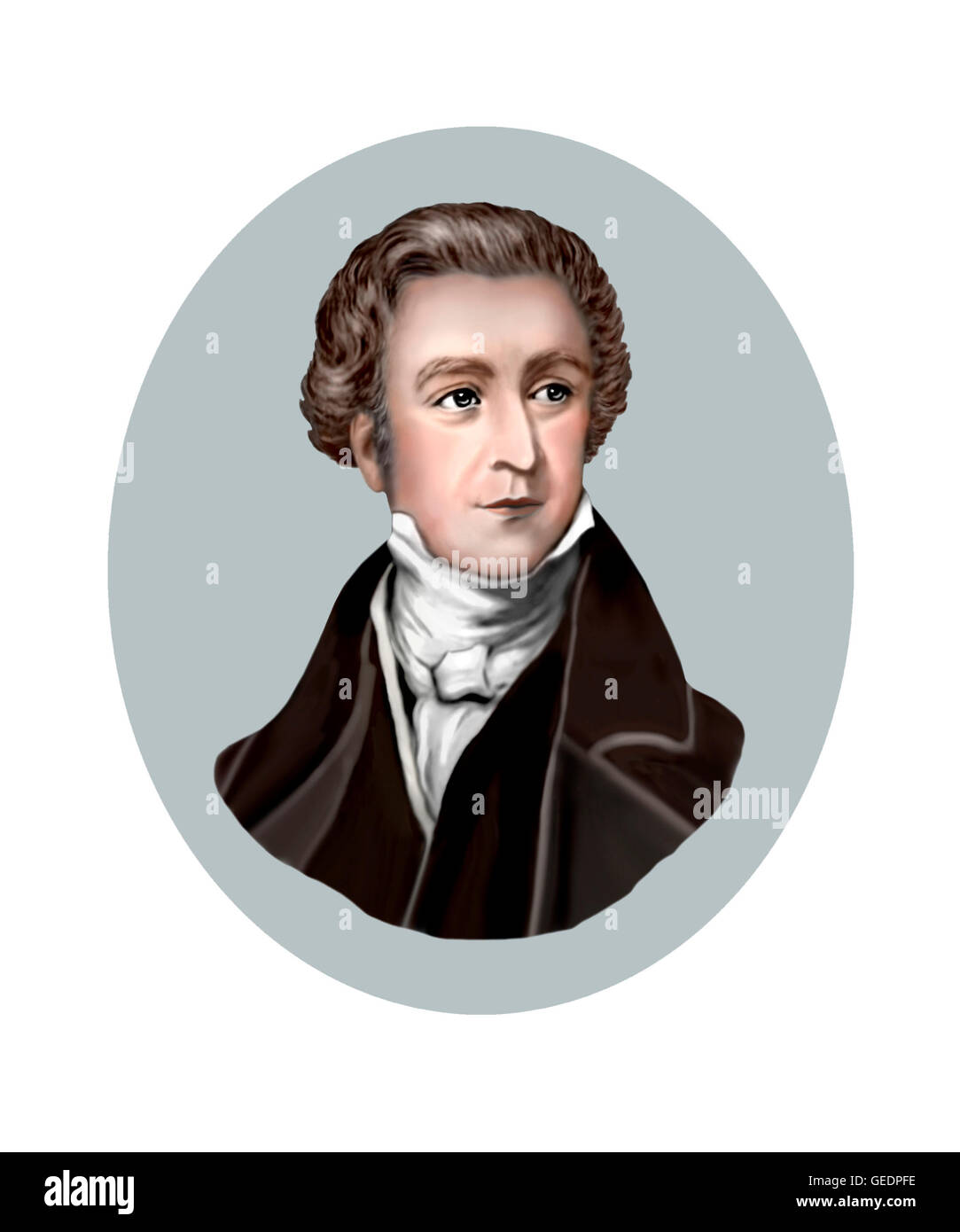 Robert Peel, 1788-1850, Statesman Stock Photo