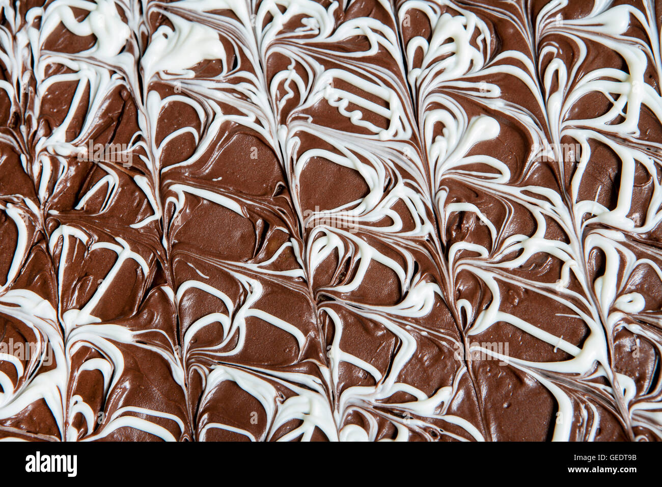 Marbled Chocolate Matzo Brittle Covered with Dark and White Chocolate