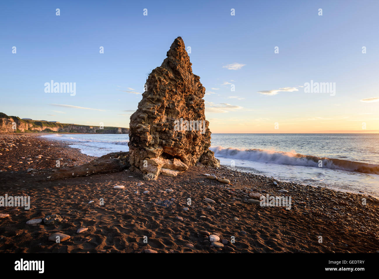 Blast Beach on the County Durham Heritage Coast Stock Photo