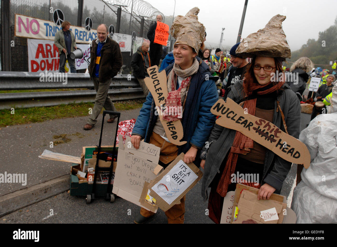 police protest politics protestors activists paint dress up fancy dress ...