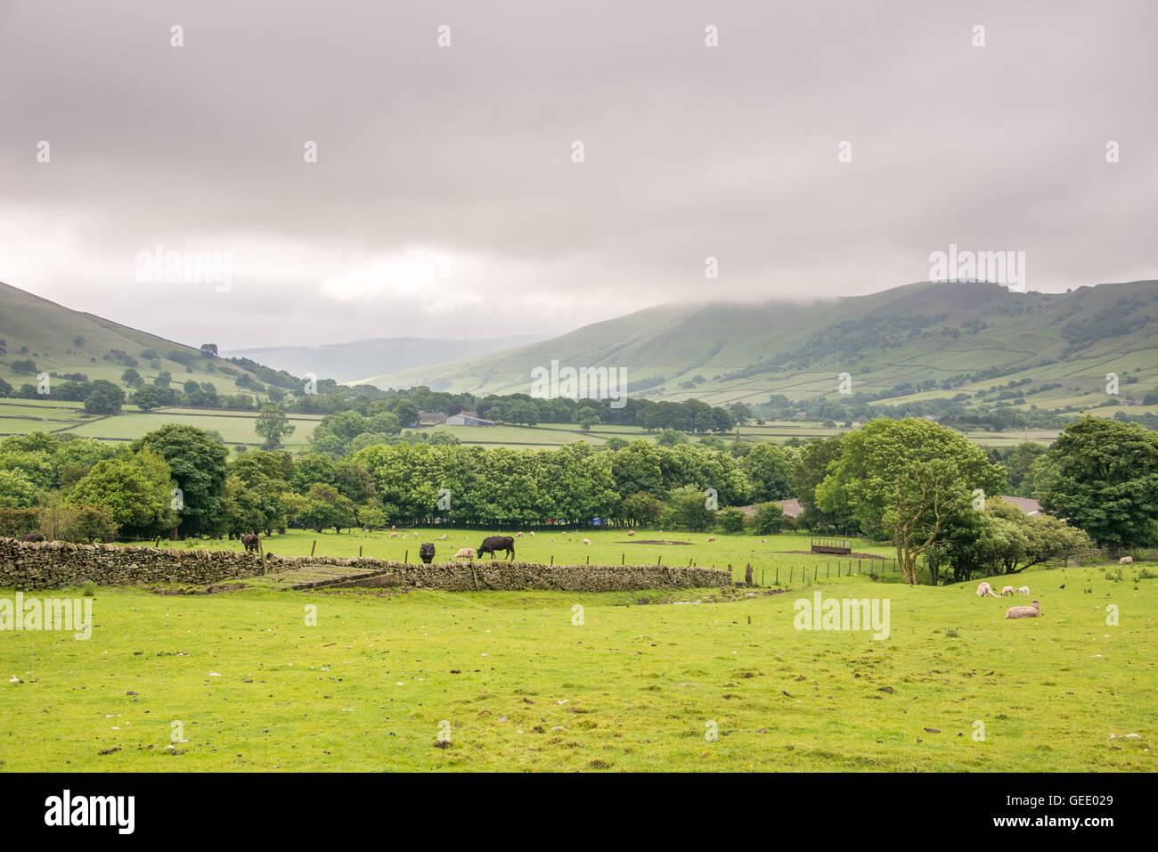 Peak district, Hope valley, England Stock Photo Alamy