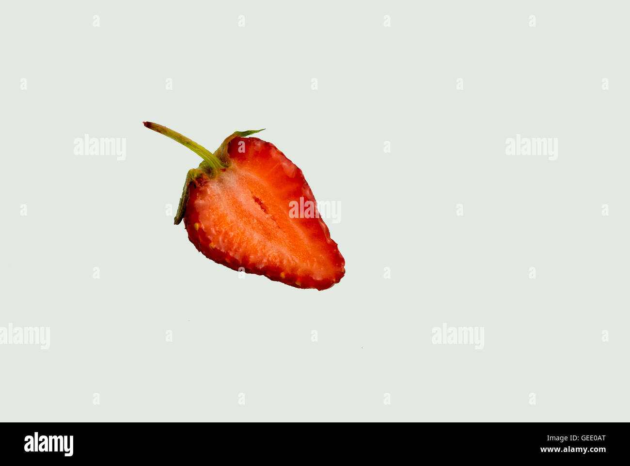 Half strawberry hi-res stock photography and images - Alamy