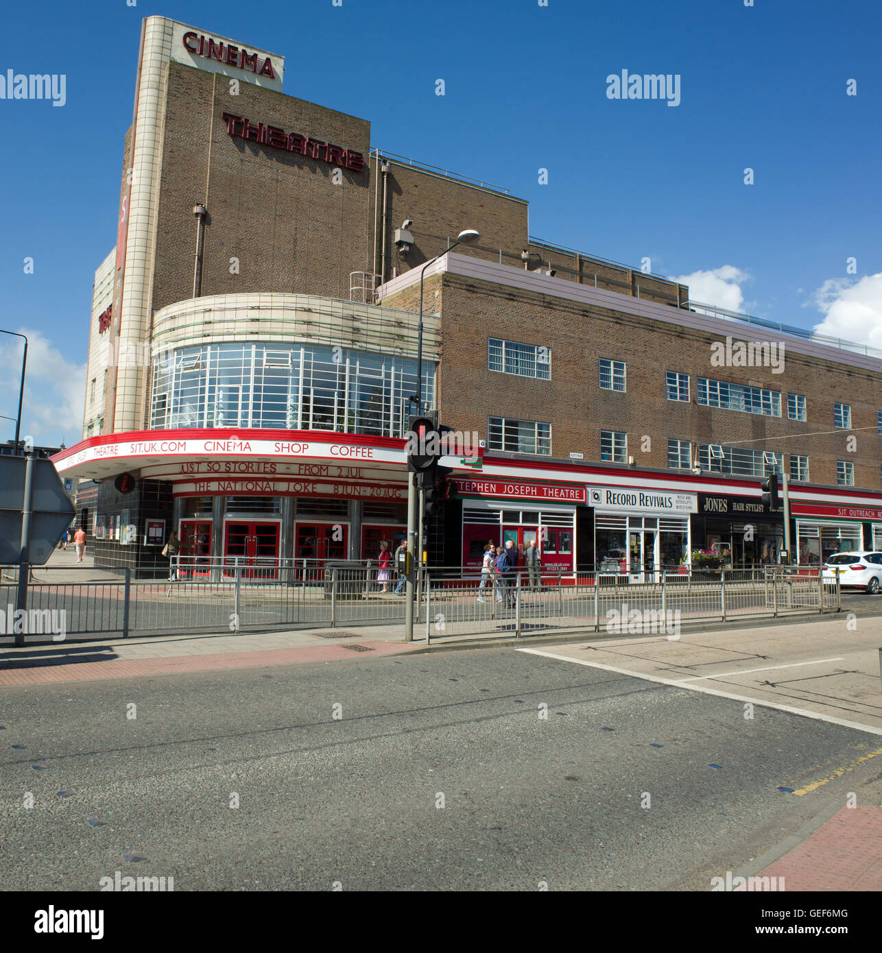Stephen Joseph Theatre Scarborough North Yorkshire UK Stock Photo Alamy