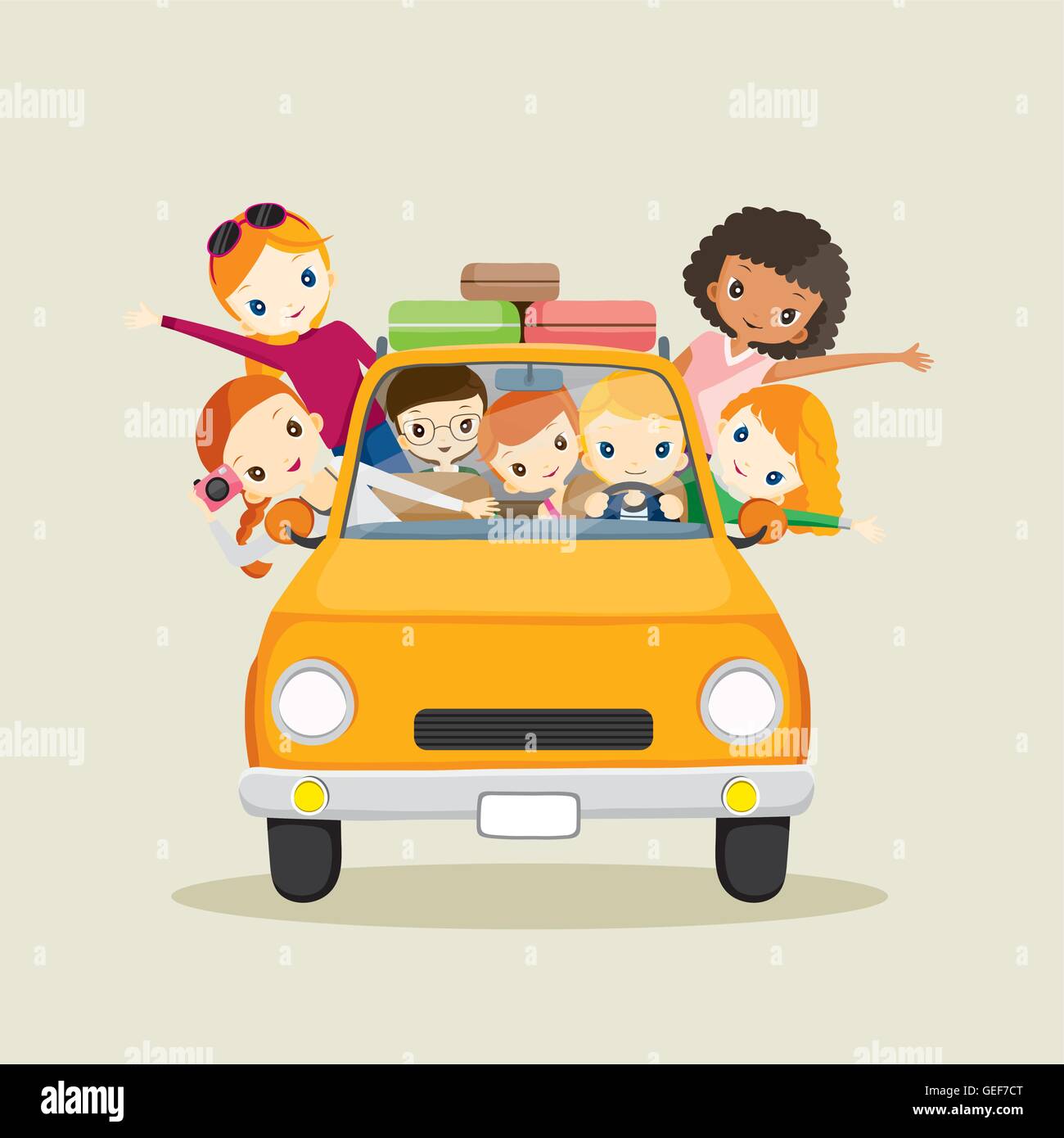 People on car driving to travel, journey trips, adventure, transportation  Stock Vector Image & Art - Alamy
