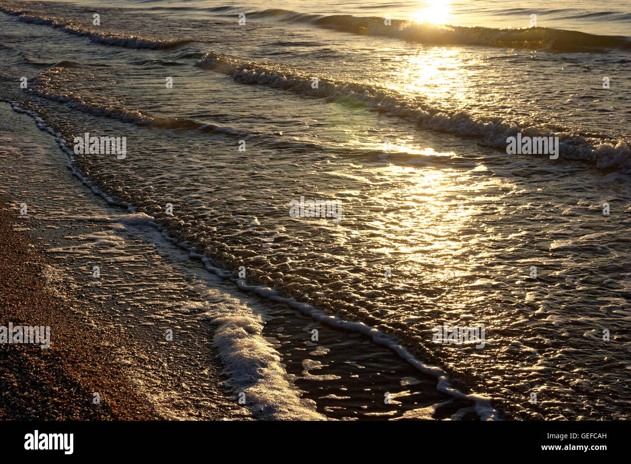 Seaways On Azov Sea Stock Photo Alamy